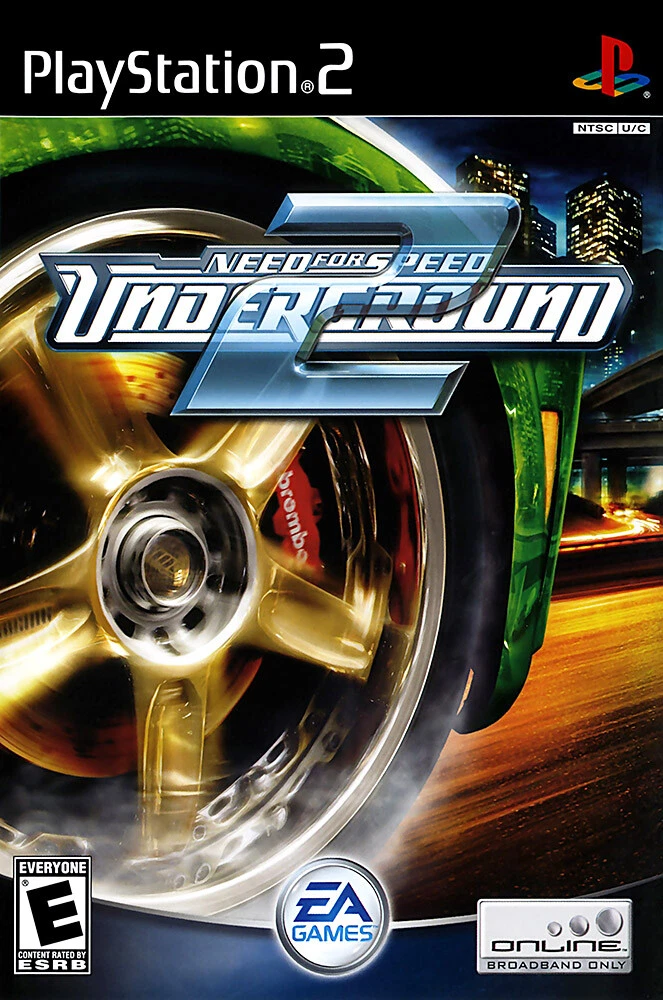 Need for Speed Underground 2 key art