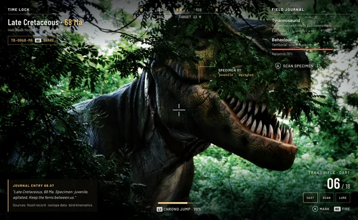 Time Bandits: a dinosaur in a jungle in the Late Cretaceous